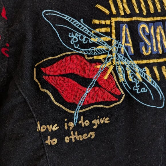 Desigual Velvet Coat - Picture 6 of 16